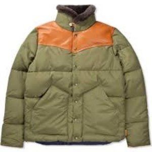 Penfield Down Olive Green Jacket Yoke